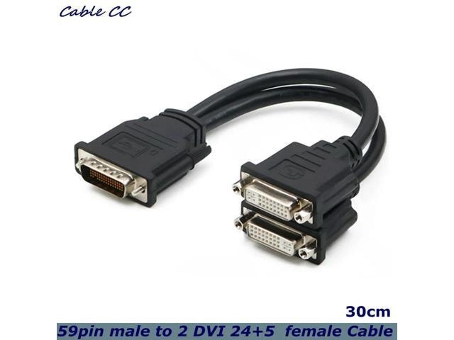 DMS-59 to Dual DVI Video Splitter Cable: $21.58 DMS-59 to Dual DVI Video Splitter Cable: $21.58