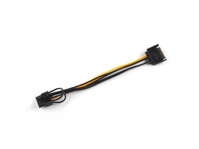 SATA 15-Pin Male to 8-Pin PCI-Express GPU Power Adapter Cable: $16.98 SATA 15-Pin Male to 8-Pin PCI-Express GPU Power Adapter Cable: $16.98