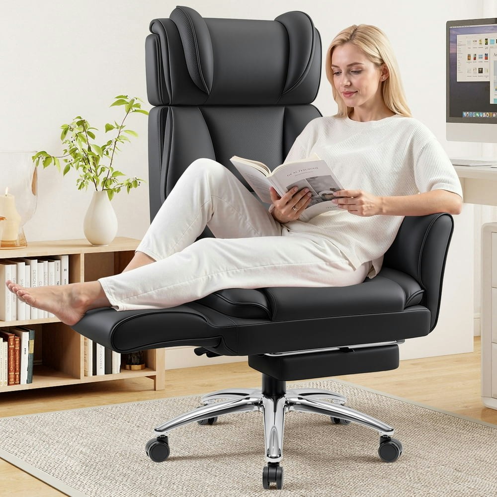 Coolhut Big and Tall 450-lb. Reclining Office Chair: $189.98 Coolhut Big and Tall 450-lb. Reclining Office Chair: $189.98
