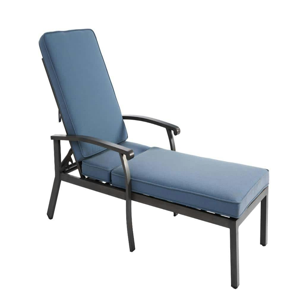 Aluminum Outdoor Chaise Lounge with Cushion: $413.52 Aluminum Outdoor Chaise Lounge with Cushion: $413.52
