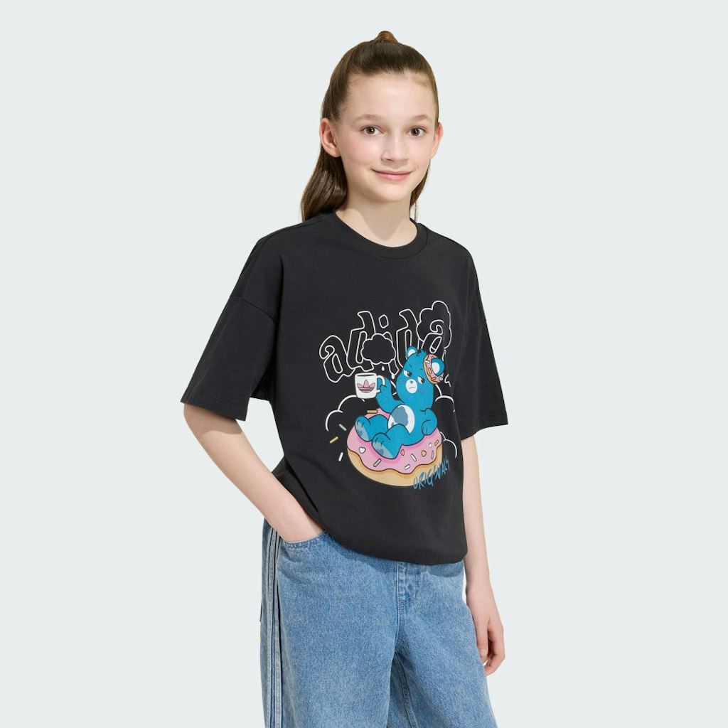 Adidas Care Bears Slim 3-Stripes T-Shirt: $33 Adidas Care Bears Slim 3-Stripes T-Shirt: $33