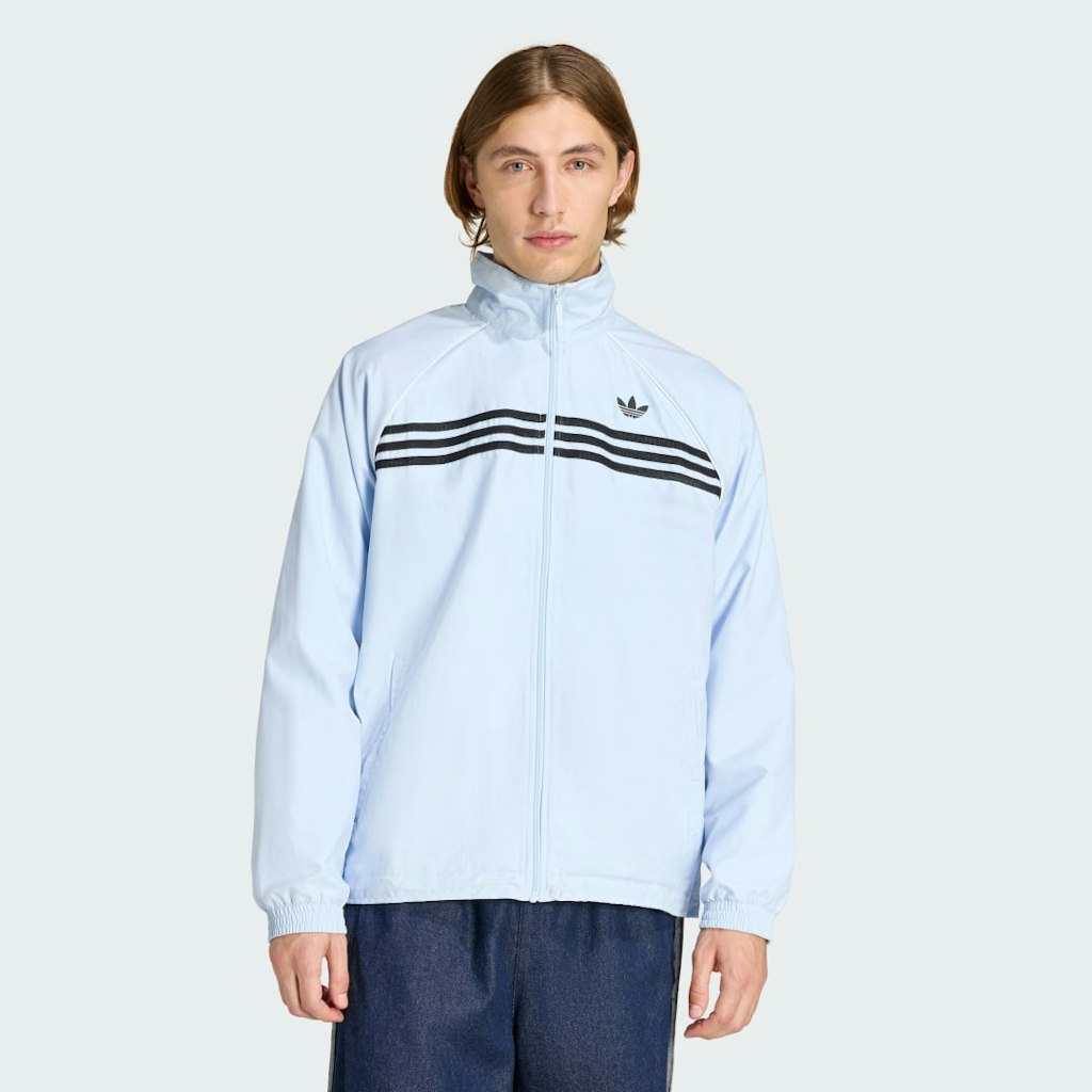 Chest Stripes Track Top: $64 Chest Stripes Track Top: $64