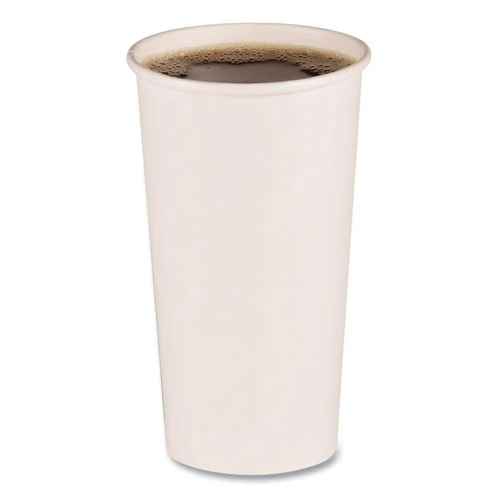 20-oz. White Disposable Paper Cups 600-Count: $55.94 20-oz. White Disposable Paper Cups 600-Count: $55.94