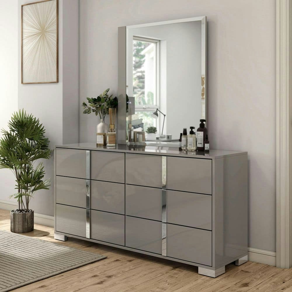 Mesala 6-Drawer 61-Inch Dresser with Mirror: $1,094.82 Mesala 6-Drawer 61-Inch Dresser with Mirror: $1,094.82