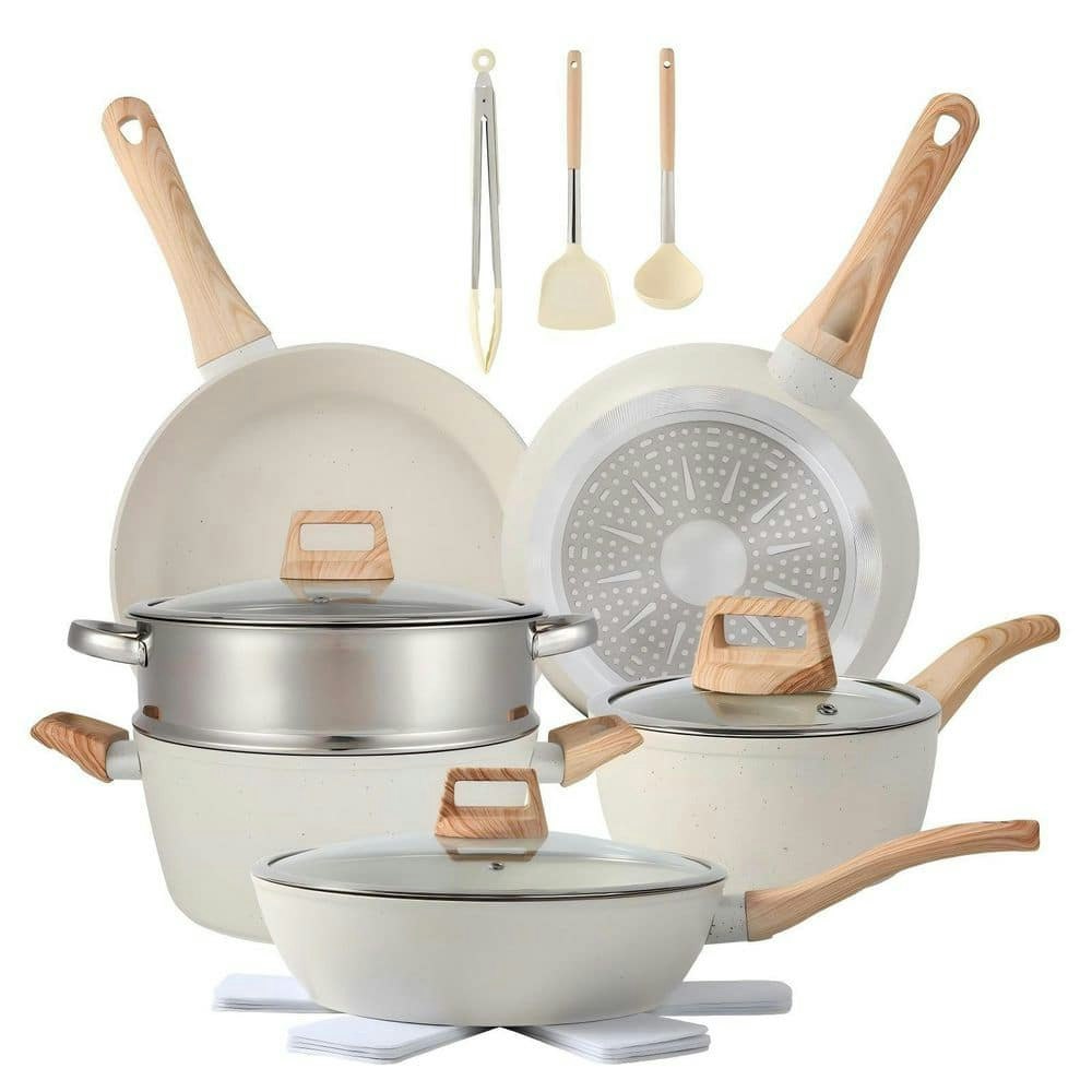 16-Piece Nonstick Cookware Set: $127.18 16-Piece Nonstick Cookware Set: $127.18