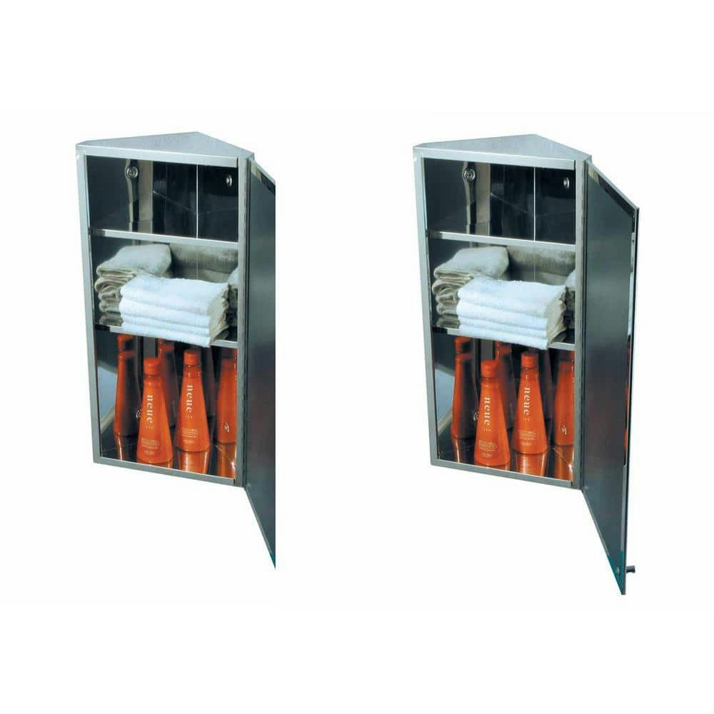 11.875-Inch Corner Medicine Cabinet with Mirror Door 2-Pack: $469.99 11.875-Inch Corner Medicine Cabinet with Mirror Door 2-Pack: $469.99