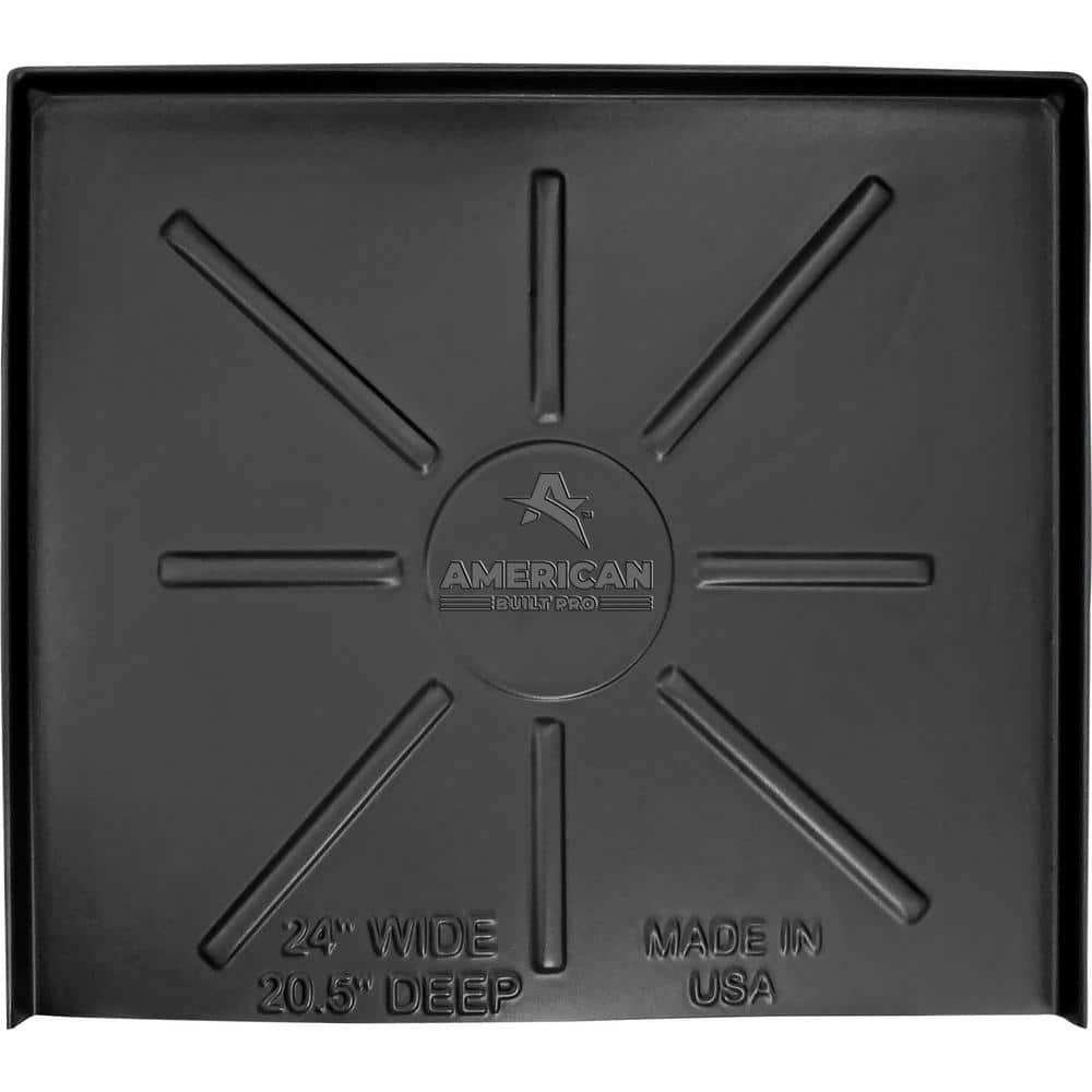 24" x 20.5" Black Dishwasher Drain Pan: $25.98 24" x 20.5" Black Dishwasher Drain Pan: $25.98