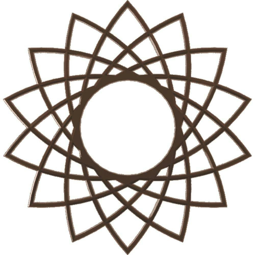 Eleanor 38-Inch Architectural Grade PVC Pierced Ceiling Medallion: $167.99 Eleanor 38-Inch Architectural Grade PVC Pierced Ceiling Medallion: $167.99