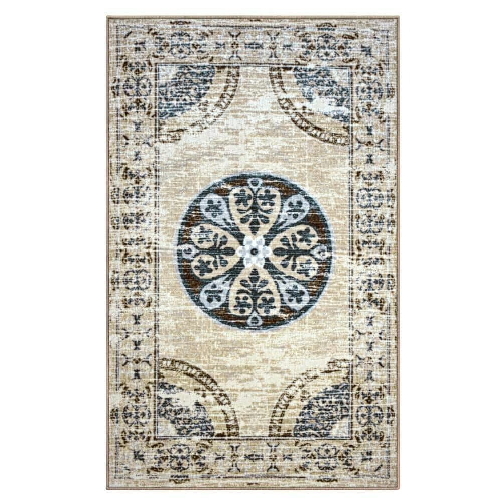 Shiloh 8x10-Foot Traditional Floral Area Rug: $134 Shiloh 8x10-Foot Traditional Floral Area Rug: $134
