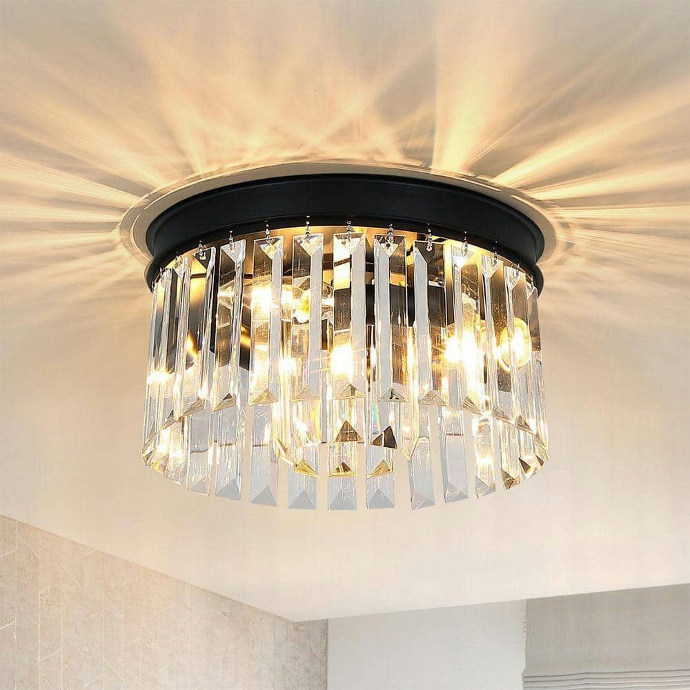 12-Inch 3-Light Round Flush Mount Ceiling Light: $59.99 12-Inch 3-Light Round Flush Mount Ceiling Light: $59.99