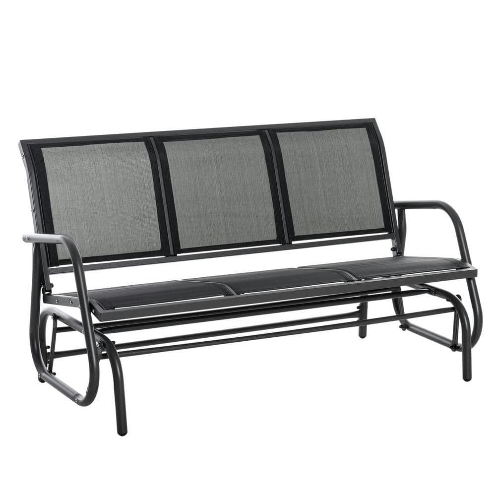 3-Person Metal Outdoor Porch Glider Swing Bench: $261.41 3-Person Metal Outdoor Porch Glider Swing Bench: $261.41
