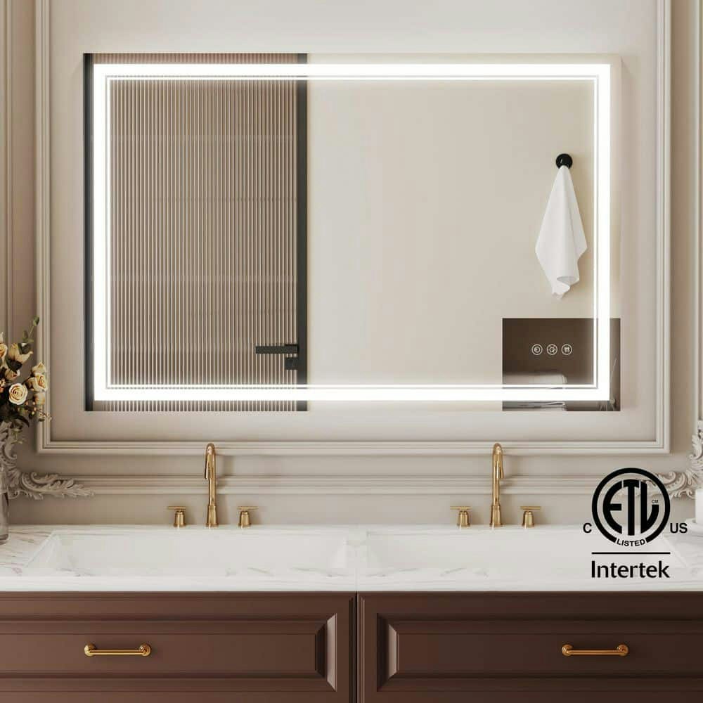 48 x 32-Inch Frameless LED Anti-Fog Bathroom Vanity Mirror: $373.13 48 x 32-Inch Frameless LED Anti-Fog Bathroom Vanity Mirror: $373.13