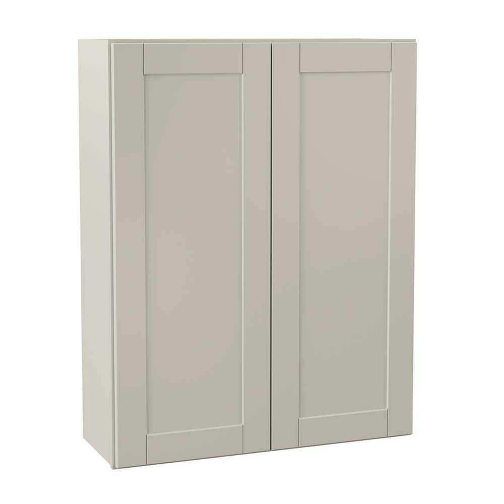 Shaker 33" x 12" x 42" Wall Kitchen Cabinet: $268 Shaker 33" x 12" x 42" Wall Kitchen Cabinet: $268