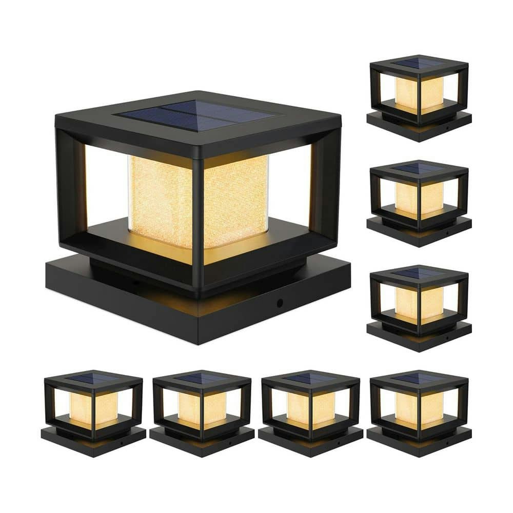 Solar Fence Post Lights 8-Pack: $157.47 Solar Fence Post Lights 8-Pack: $157.47