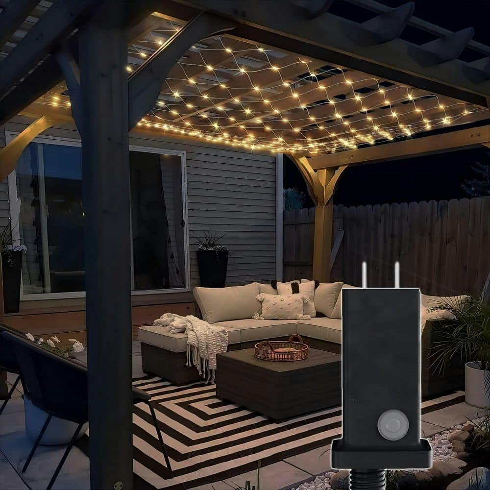 10-Foot x 10-Foot Outdoor LED Fairy Light Chandelier: $121.99 10-Foot x 10-Foot Outdoor LED Fairy Light Chandelier: $121.99