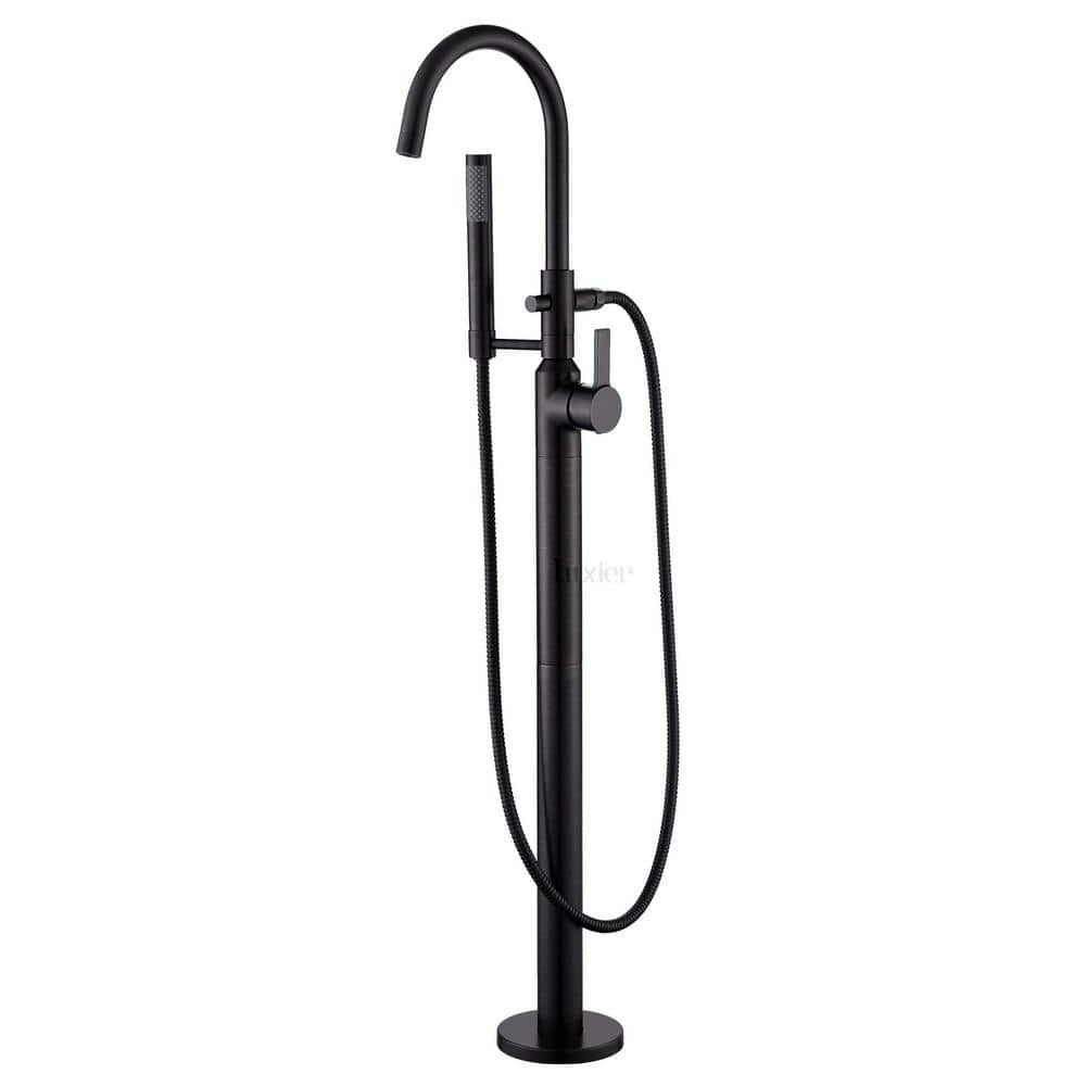 Freestanding Single-Handle Floor-Mount Roman Tub Faucet Filler with Hand Shower: $461.76 Freestanding Single-Handle Floor-Mount Roman Tub Faucet Filler with Hand Shower: $461.76