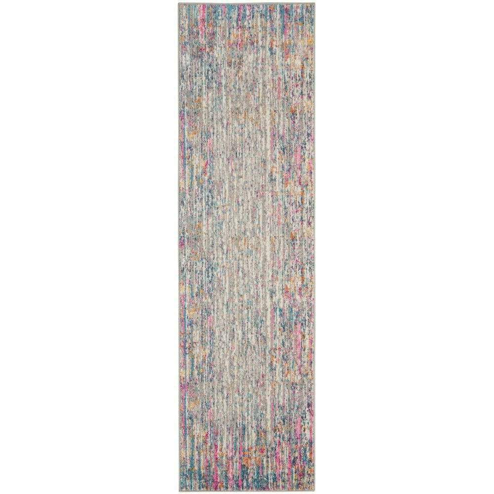 2' x 10' Abstract Geometric Kitchen Runner Rug: $49.28