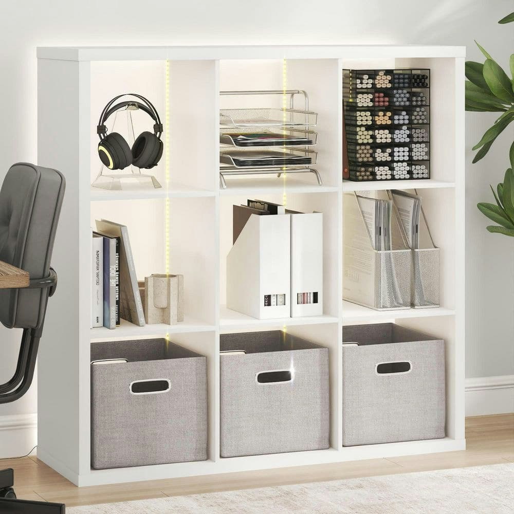 Cubicle 43.8-inch 9-Shelf Wood Bookcase: $146.69 Cubicle 43.8-inch 9-Shelf Wood Bookcase: $146.69