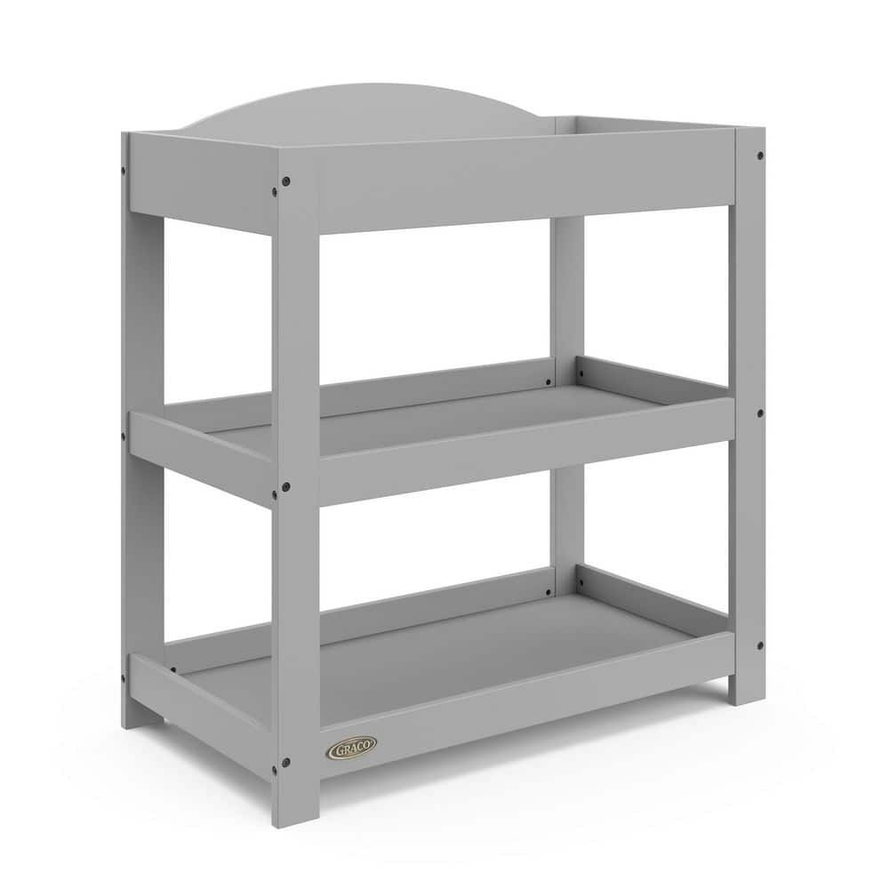 Pebble Gray Changing Table with Water-Resistant Pad: $129.99 Pebble Gray Changing Table with Water-Resistant Pad: $129.99