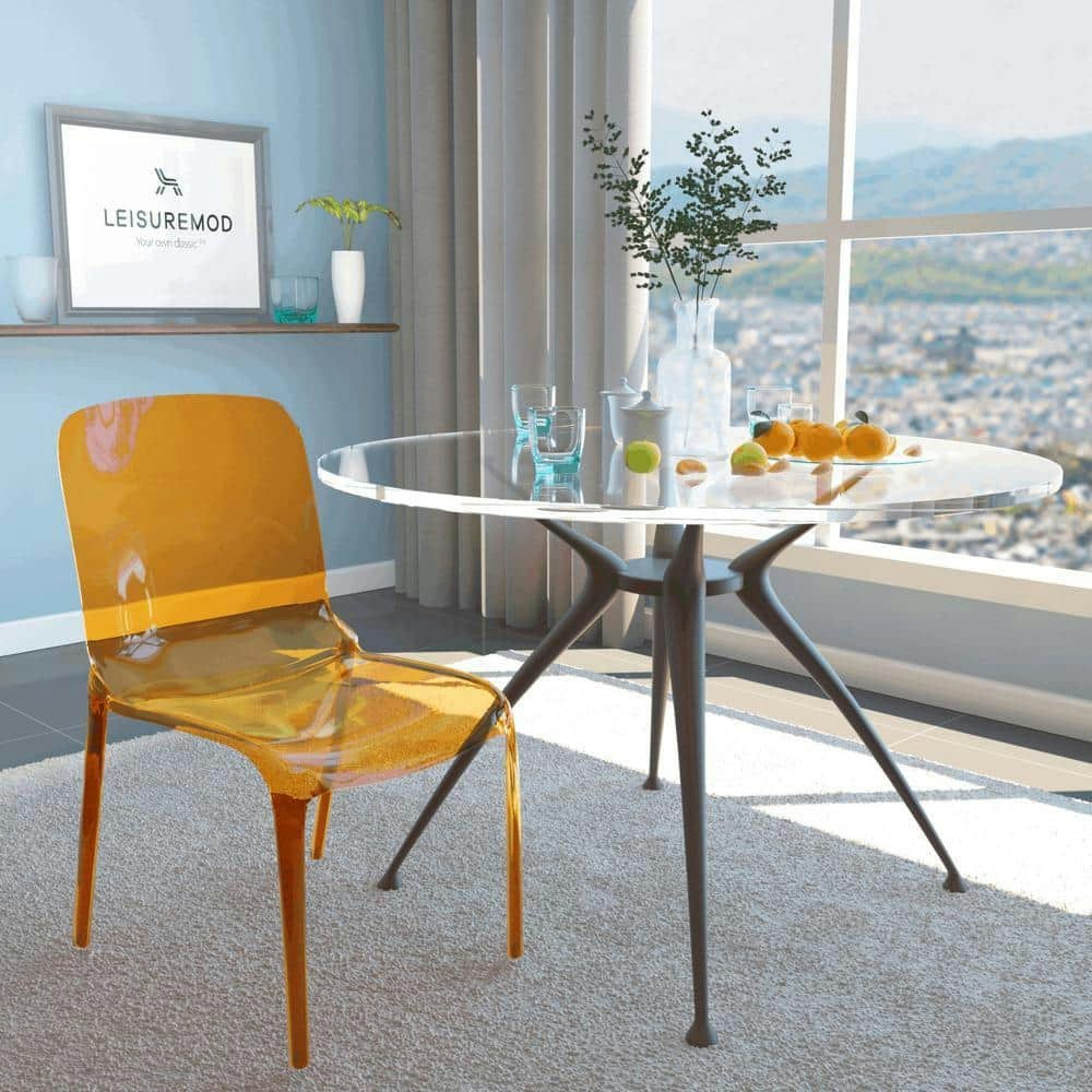 Stackable Modern Transparent Acrylic Side Chair: $145.22 Stackable Modern Transparent Acrylic Side Chair: $145.22