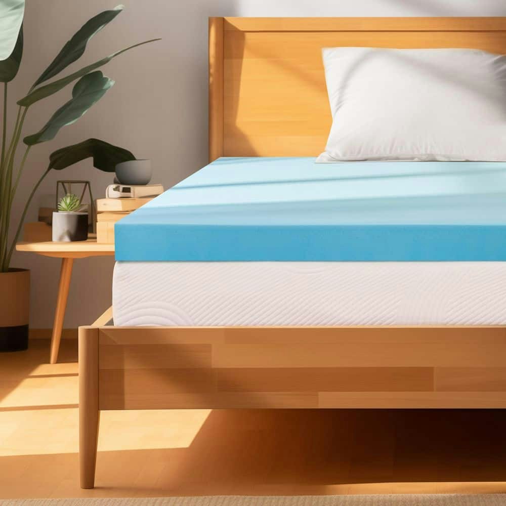 California King 2-Inch Gel-Infused Memory Foam Mattress Topper: $62 California King 2-Inch Gel-Infused Memory Foam Mattress Topper: $62