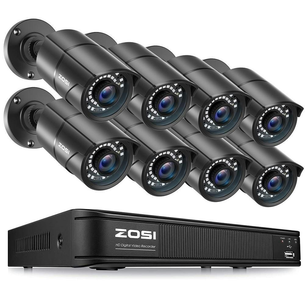 8-Channel 5MP-Lite DVR Security Camera System with 8 1080p Wired Bullet Cameras: $206.25 8-Channel 5MP-Lite DVR Security Camera System with 8 1080p Wired Bullet Cameras: $206.25