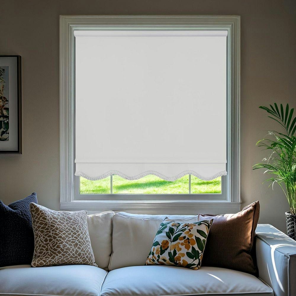 Fringe 71.5" x 64" Cordless Blackout Vinyl Roller Shade: $131.75 Fringe 71.5" x 64" Cordless Blackout Vinyl Roller Shade: $131.75