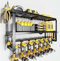 Power Tool Organizer Wall Mount 3-Tier Storage Rack for $24 + free shipping w/ Prime