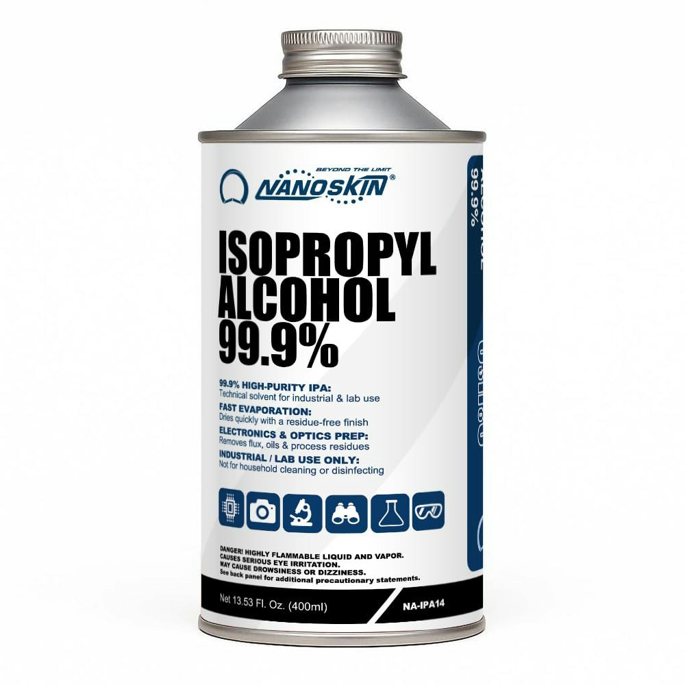 Nanoskin 99.9% Isopropyl Alcohol 13.5-oz. Bottle: $6.44