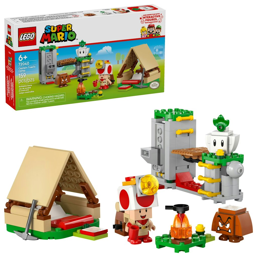 LEGO Super Mario Captain Toad's Camp: $10