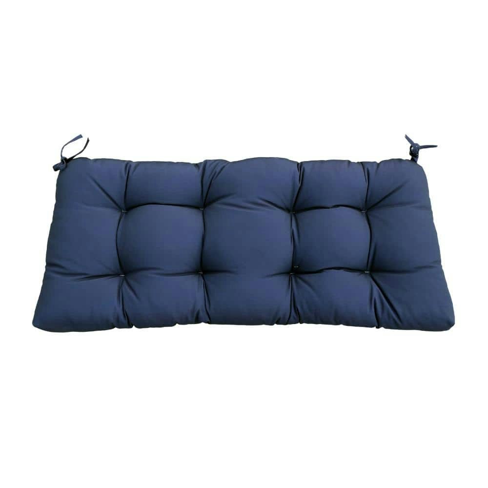 47-inch Navy Blue Outdoor Bench Cushion: $57.82 47-inch Navy Blue Outdoor Bench Cushion: $57.82
