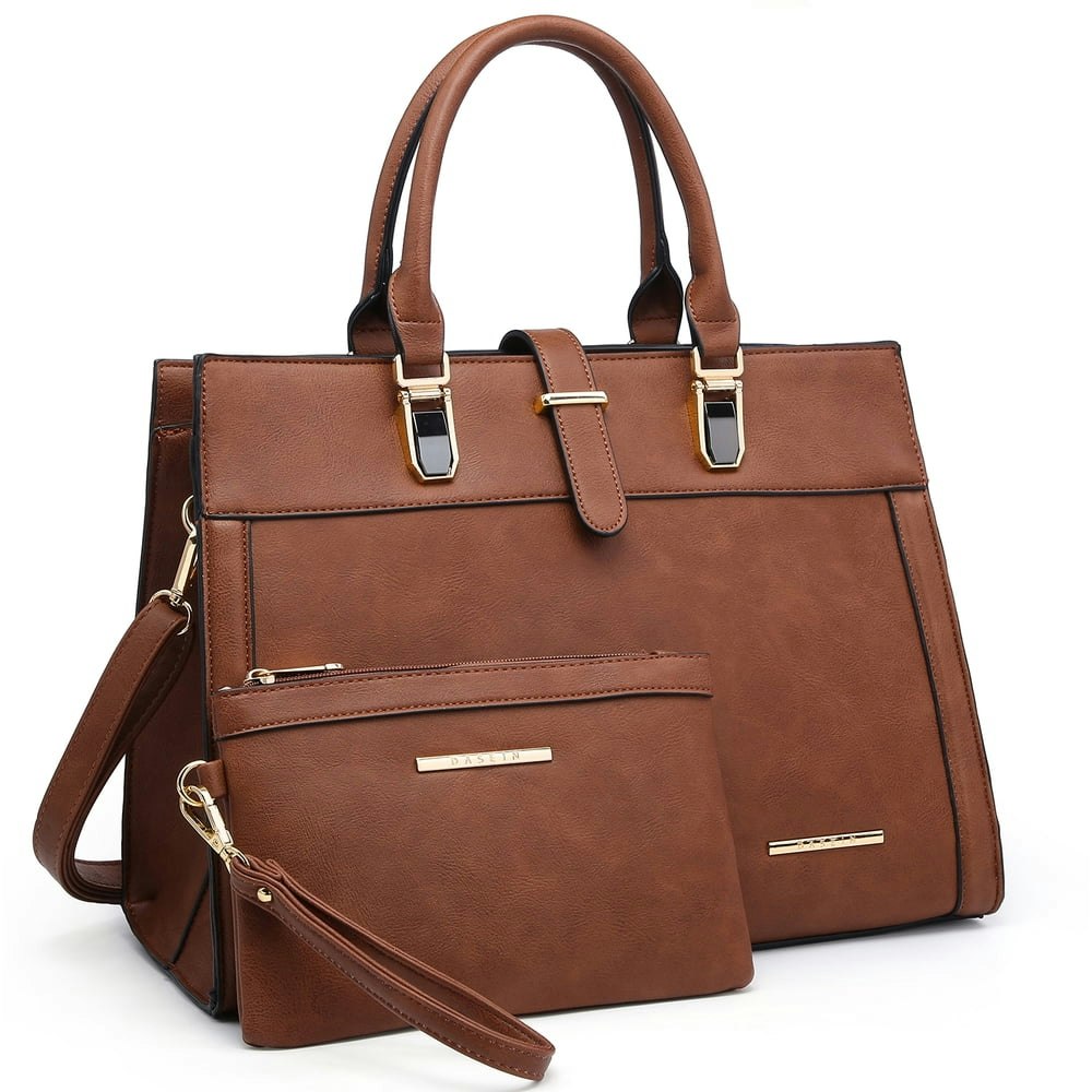 Women's Flap-Over Shoulder Bag and Wristlet Set: $45.99