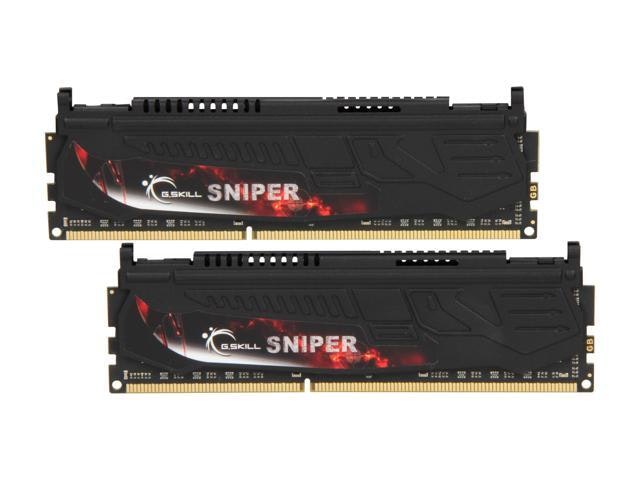 G. Skill Sniper Series 8GB DDR3 1600 Desktop Memory 2-Pack: $73.89 G. Skill Sniper Series 8GB DDR3 1600 Desktop Memory 2-Pack: $73.89