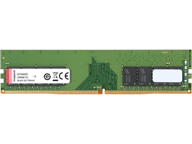 Kingston ValueRAM 8GB DDR4 2400 Desktop Memory DIMM: $59.99