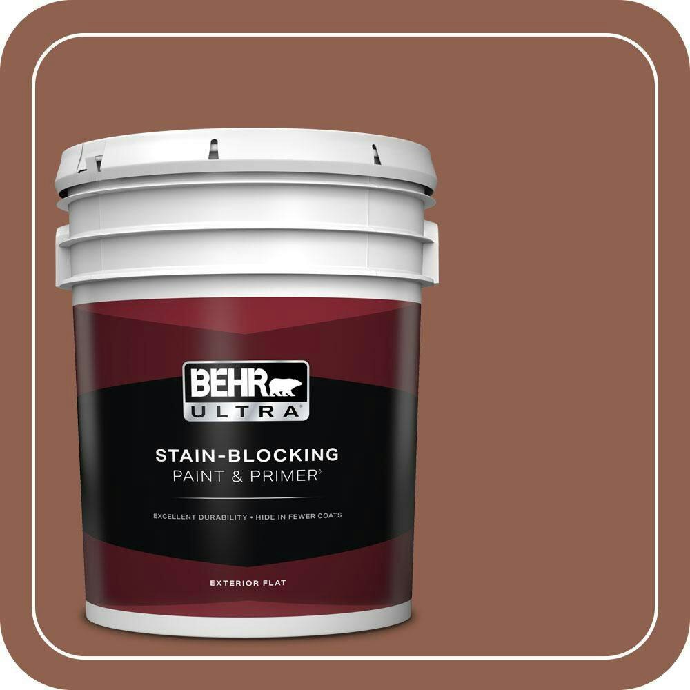 Behr #210F-7 Brown Thrush 5-Gallon Exterior Paint & Primer: $273 Behr #210F-7 Brown Thrush 5-Gallon Exterior Paint & Primer: $273