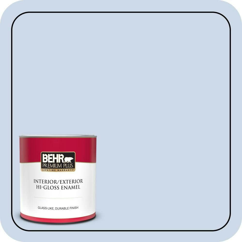 Calm Water Hi-Gloss Interior and Exterior Paint and Primer 1-Quart: $21.48 Calm Water Hi-Gloss Interior and Exterior Paint and Primer 1-Quart: $21.48