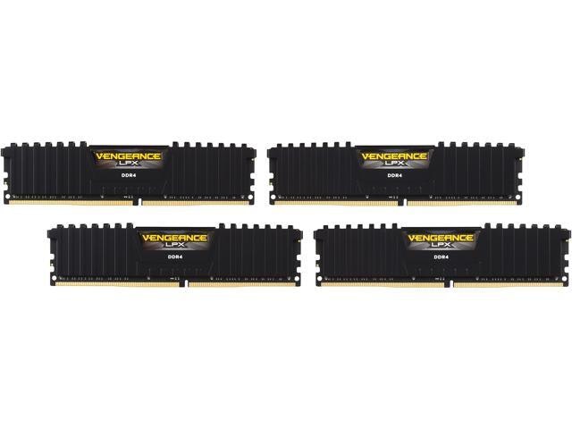 Corsair Vengeance LPX 64GB (4x16GB) DDR4 2800MHz Desktop Memory: $379 Corsair Vengeance LPX 64GB (4x16GB) DDR4 2800MHz Desktop Memory: $379