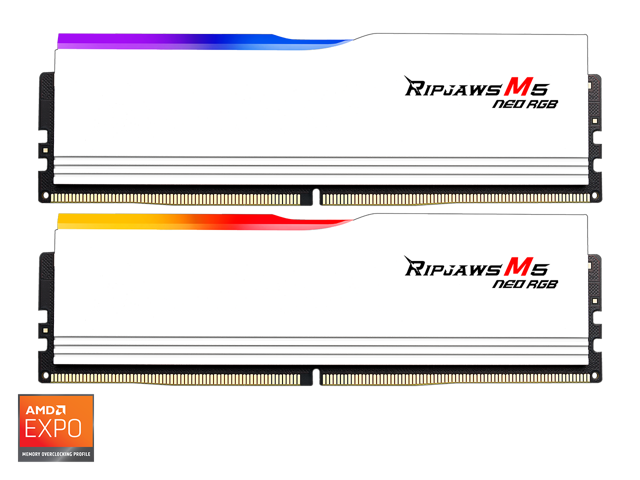 G. Skill Ripjaws M5 RGB 32GB 2 x 16GB DDR5 6000 Desktop Memory: $699.99 G. Skill Ripjaws M5 RGB 32GB 2 x 16GB DDR5 6000 Desktop Memory: $699.99