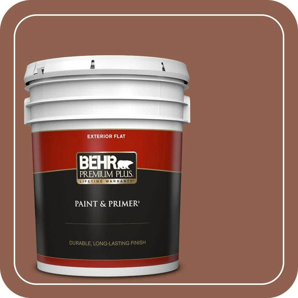 Behr #210F-7 Brown Thrush 5-Gallon Exterior Paint & Primer: $215 Behr #210F-7 Brown Thrush 5-Gallon Exterior Paint & Primer: $215