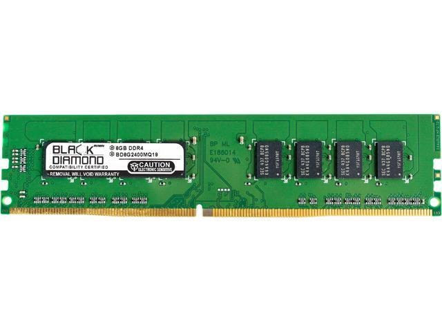 Black Diamond 8GB DDR4 2400 Desktop Memory: $101.99 Black Diamond 8GB DDR4 2400 Desktop Memory: $101.99