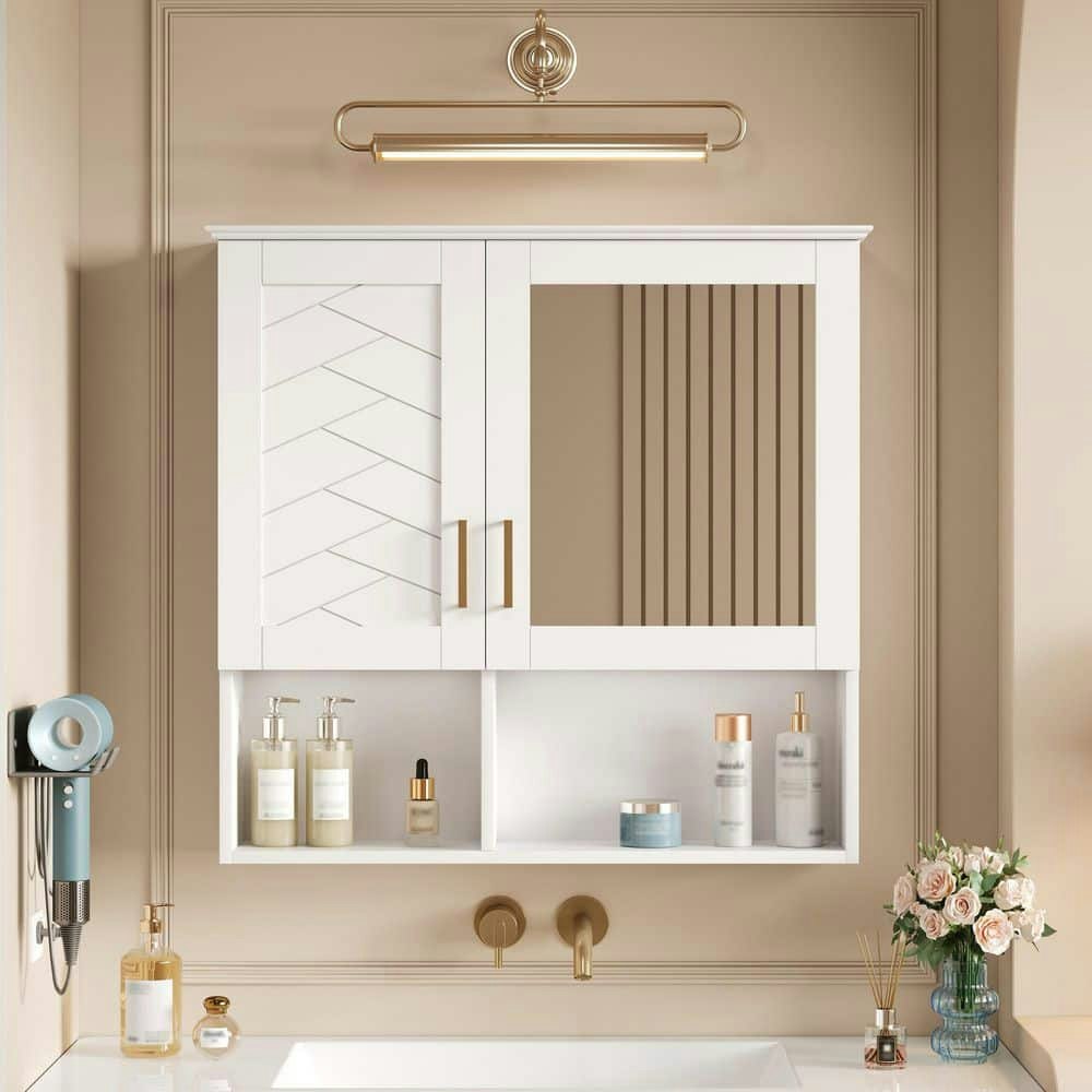 30-Inch Bathroom Wall Storage Cabinet: $241.76 30-Inch Bathroom Wall Storage Cabinet: $241.76