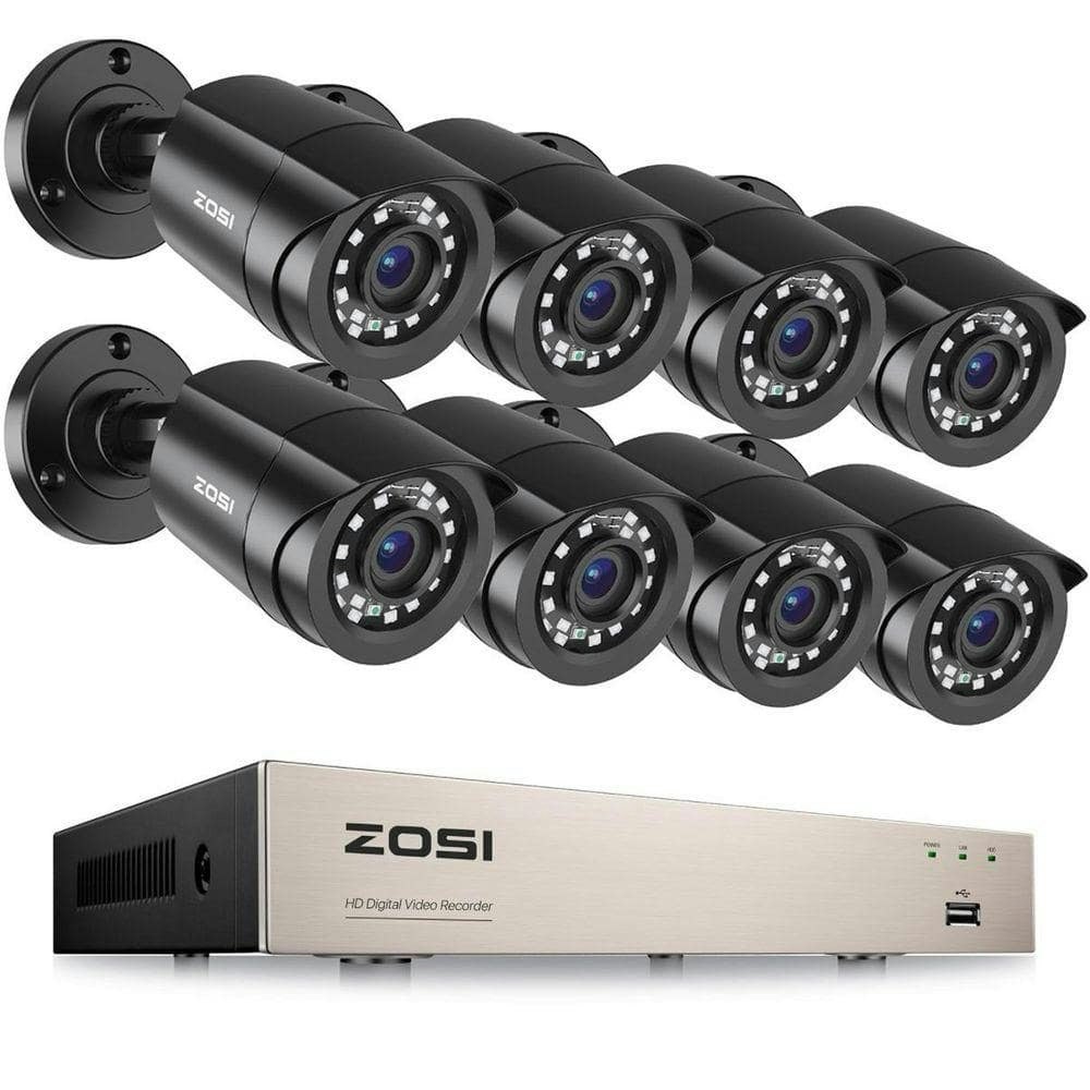 8-Channel 3K-Lite DVR Home Security System with 8 1080p Outdoor Bullet Cameras: $179.99 8-Channel 3K-Lite DVR Home Security System with 8 1080p Outdoor Bullet Cameras: $179.99