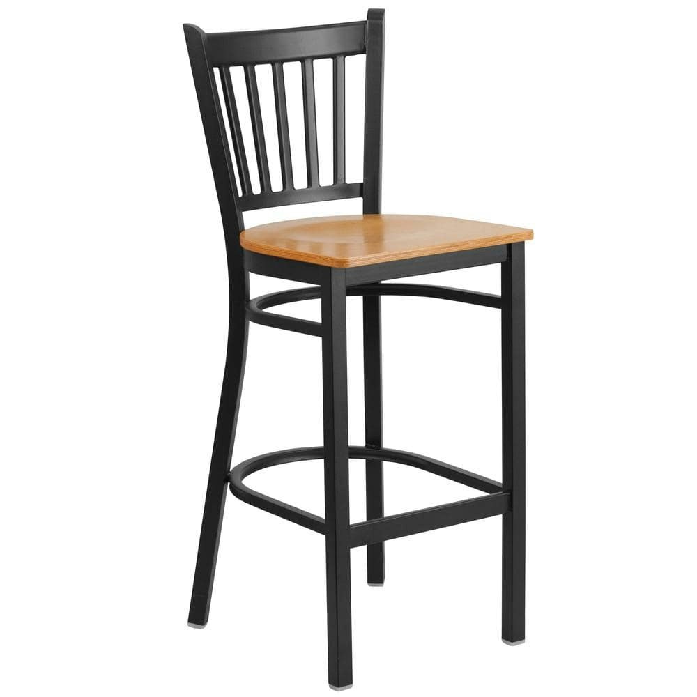 28.75-Inch Black Bar Stool: $111.23