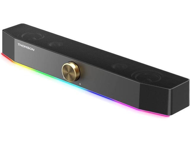 Thomson Bluetooth RGB Computer Soundbar: $82.89