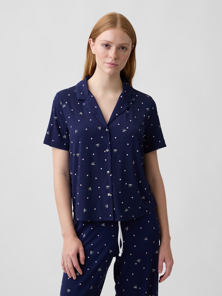 Modal Pajama Shirt: $19.99
