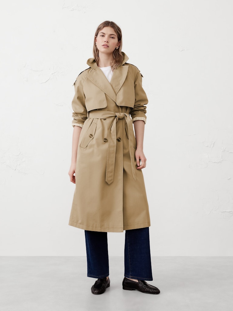 Timeless Trench Coat: $125
