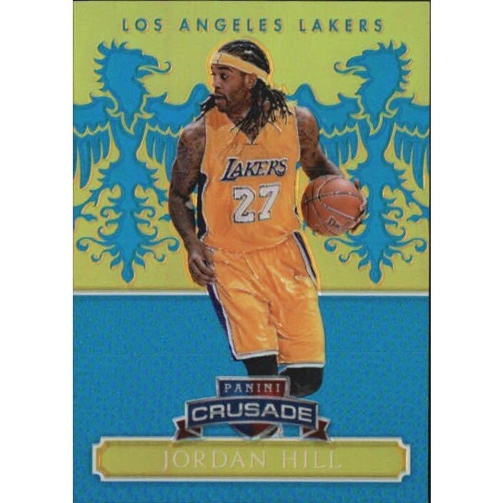 2014-15 Panini Excalibur Crusade Teal Jordan Hill Trading Card: $10 2014-15 Panini Excalibur Crusade Teal Jordan Hill Trading Card: $10