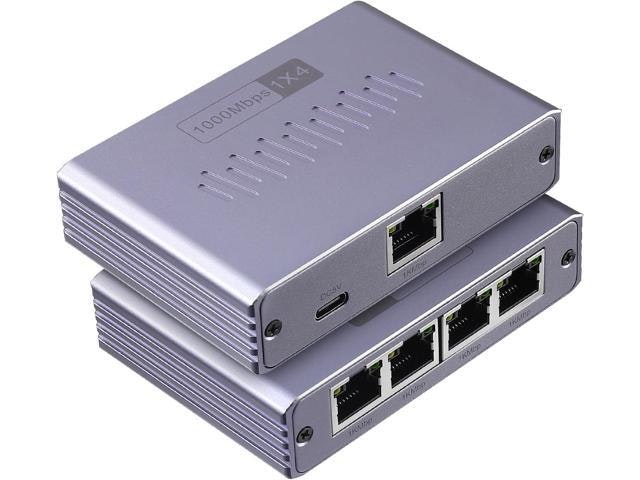 Ethernet Splitter 1 to 4: $43.99 Ethernet Splitter 1 to 4: $43.99