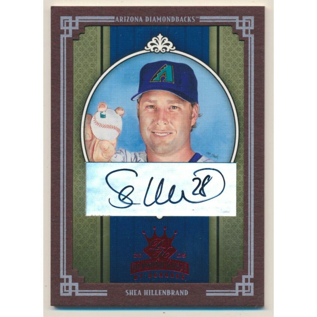 2005 Diamond Kings Shea Hillenbrand Autographed Card: $14 2005 Diamond Kings Shea Hillenbrand Autographed Card: $14