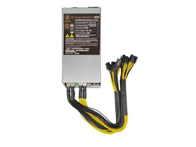 1,800W PC Power Supply for Mining: $167.81